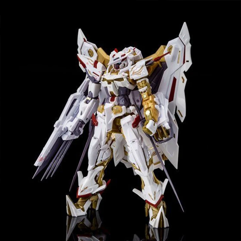 Bandai PB RG 1/144 Gundam Astray Gold Frame Amatsu Hana 14Cm Anime Original Action Figure Model Kit Assemble Toy Gift Collection