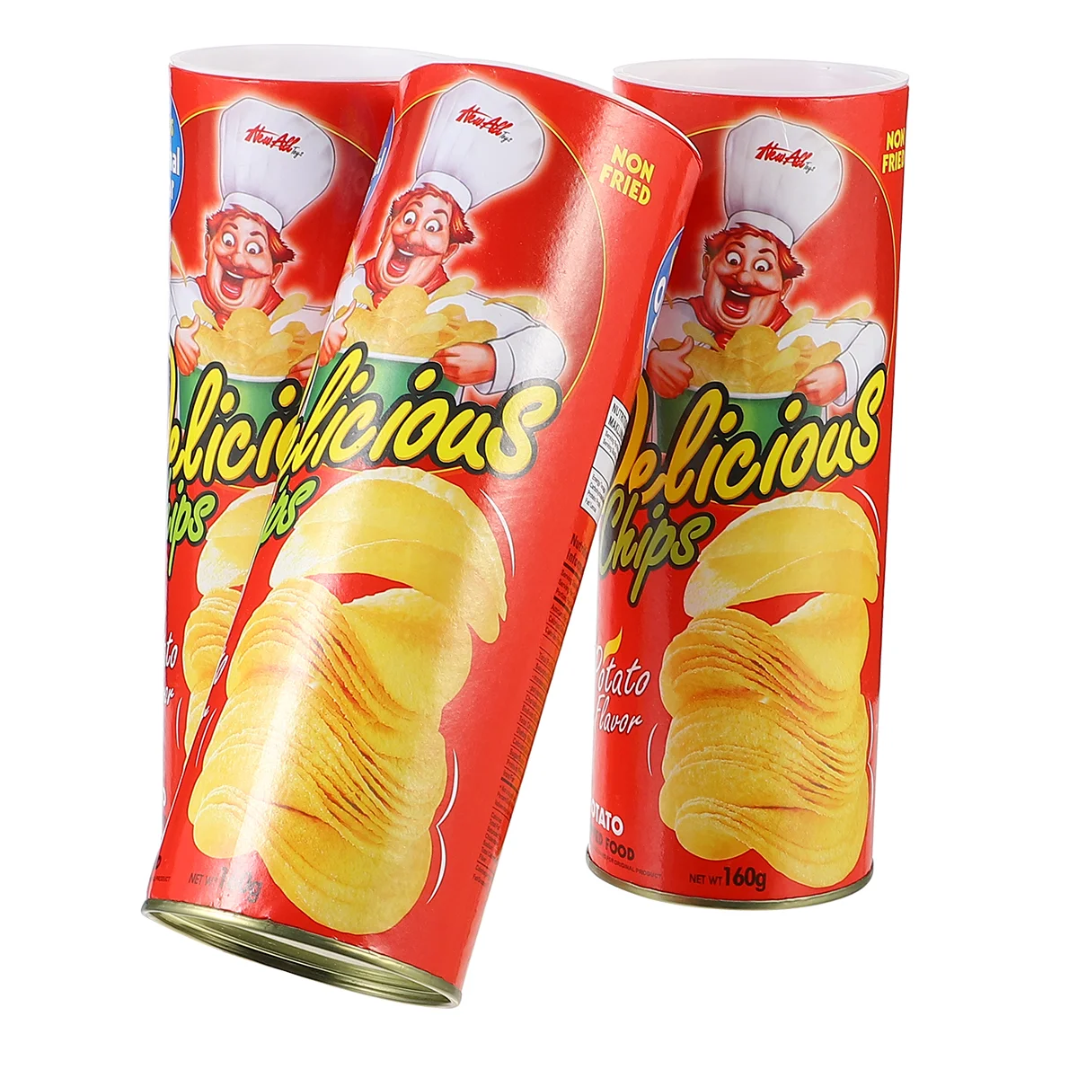 3 Pcs Bouncing Snake Potato Chip Bounce Crisps Toys Party Decoration Props Spring Child