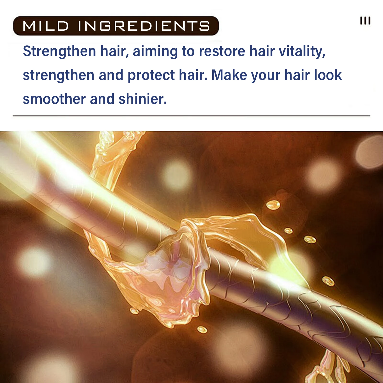 زيت الشعر يقلل بشكل فعال من التجعد ويخلق شعرًا ناعمًا حريريًا ويقوي الجذور، مصل أساسي مغذي لفروة الرأس والخيوط #5