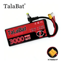 1PCS Original 3000MAH 2S 5C 7.4V Lipo Battery Power Indicator for Fatshark Glasses Dominator Skyzone Aomway FPV Goggles RC Drone