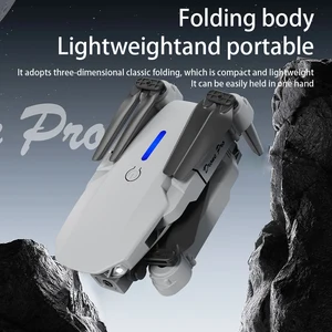 KBDFA 2025画面制御照明付きの新しいE88エア4K UNTAL 2カメラ光学フローリモートコントロール航空機 ウォータードローンでの10の最高の販売-2