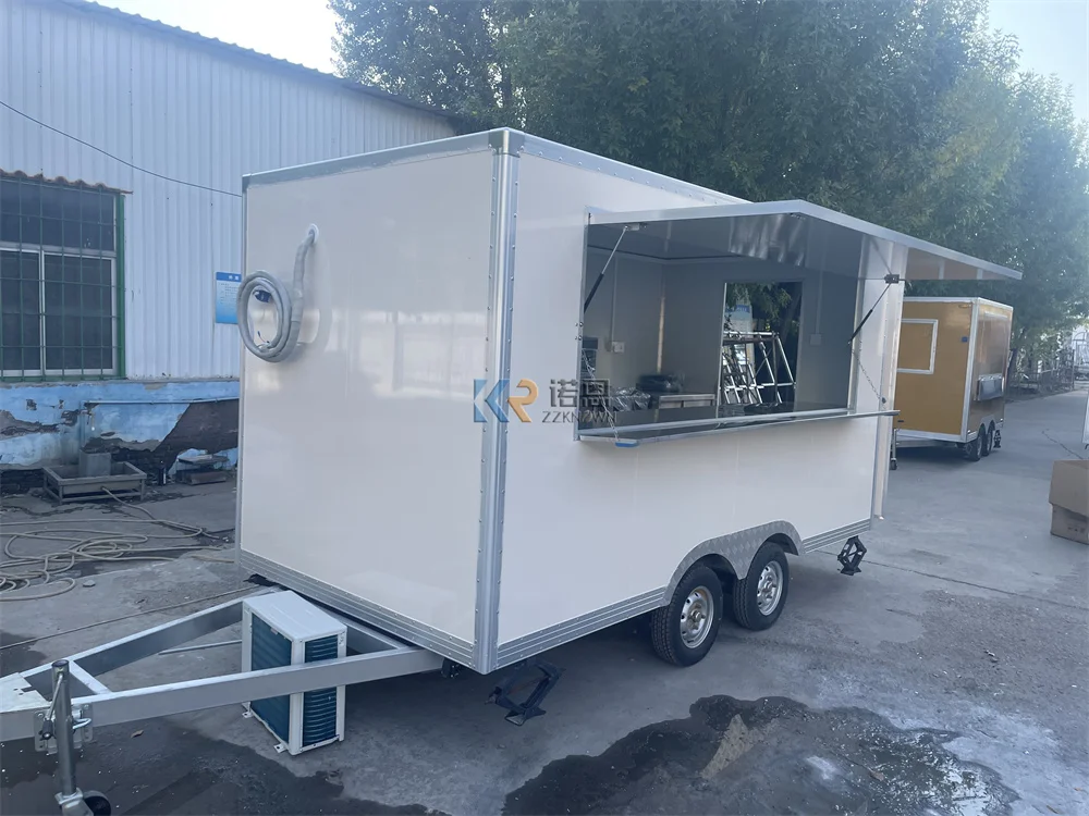 Remolque de comida de concesión a la venta, remolques de comida totalmente equipados, camión de comida para barbacoa, carrito de Hot Dog de cocina totalmente personalizado