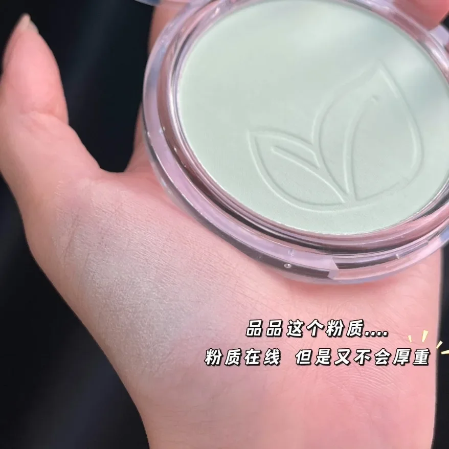 مسحوق ضباب الوجه غير اللامع من Green Tea: كريم أساس للتحكم في الزيت لمدة 24 ساعة - تغطية كاملة للمكياج المقاوم للماء باللون الأسود