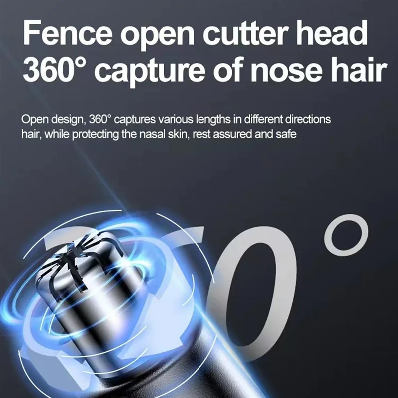 INLIG-الكهربائية الأنف الشعر المتقلب للرجال USB قابلة للشحن الأذن الأنف الشعر المتقلب المهنية التشذيب أداة الأنف الشعر المتقلب