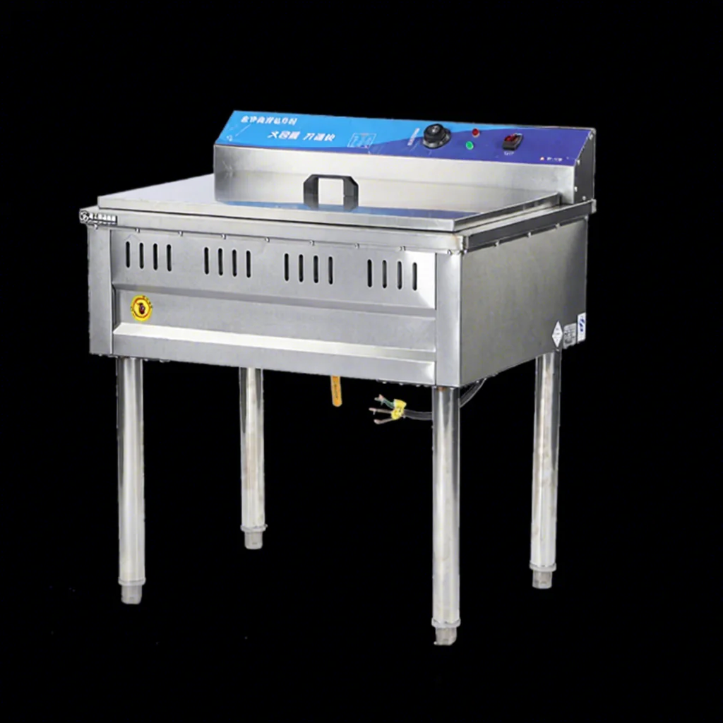 Commercial Vertical  Temperature-Controlled Deep Fryer Fried Chips Electric Fryer Electric Fish Deep Fryer with Single Tank