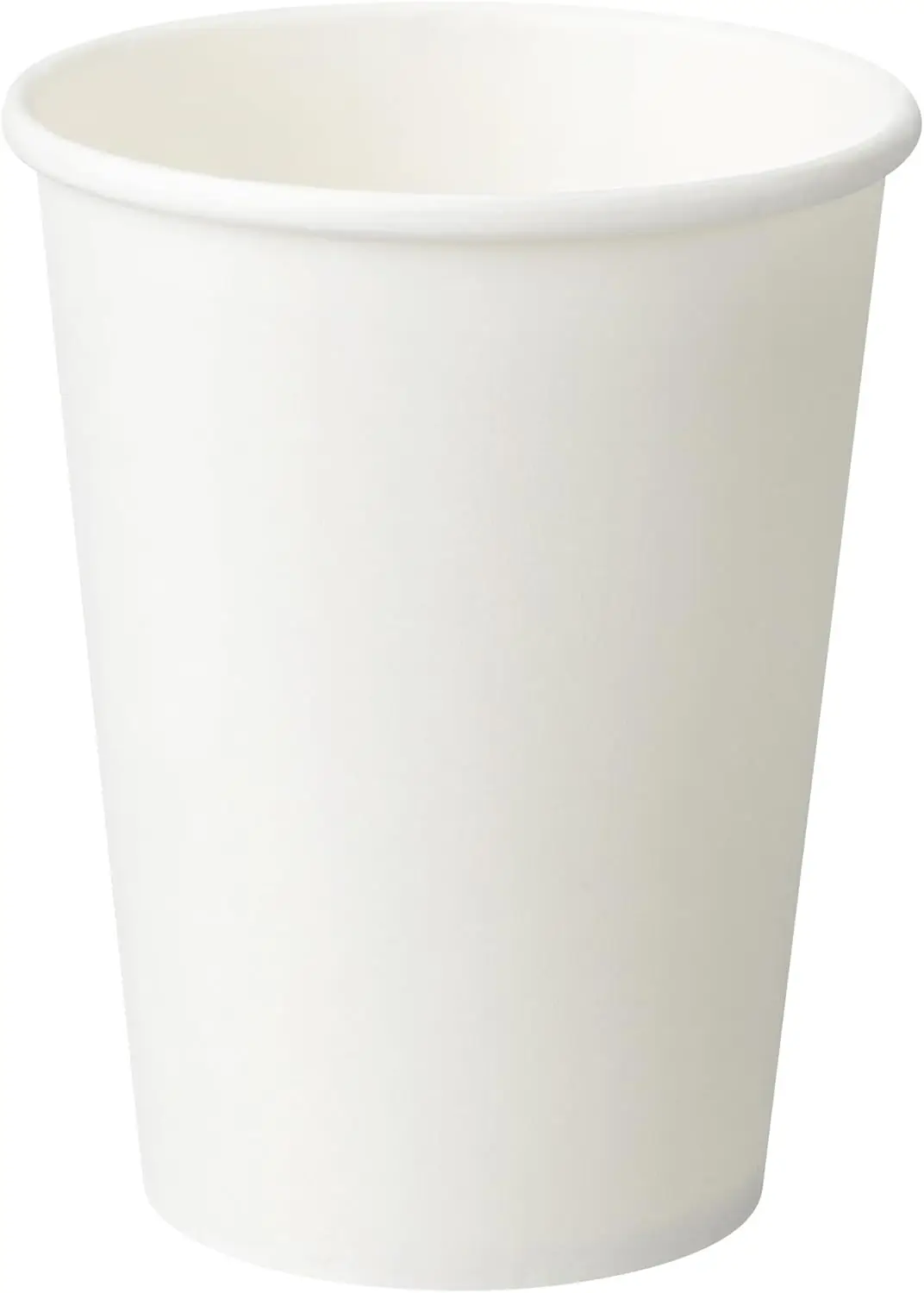 

12 oz 500 Pack Paper Coffee Cups, Hot Disposable Paper Cups, Thickened Leak-Free White Coffee Cups for Hot and Cold Drin
