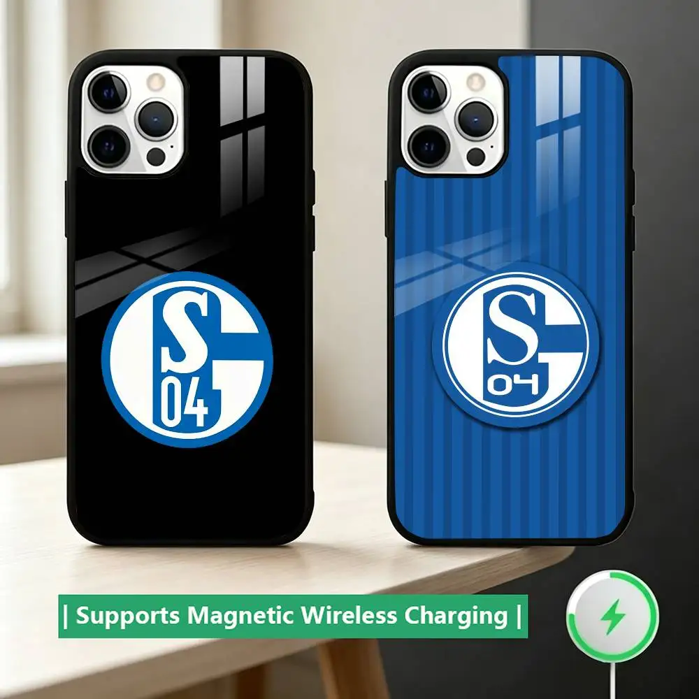 

Hot S-Schalkes 04-PC Phone Case For iPhone17,16,15,14,13,12,11 Plus,Pro Supports Magnetic Wireless Charging