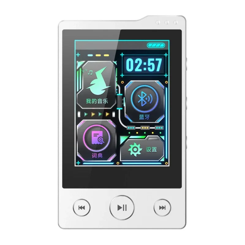 

MP3 Walkman Bluetooth mp4 Full Touch Screen 2025 New Student Novel Mobile Pentium 4