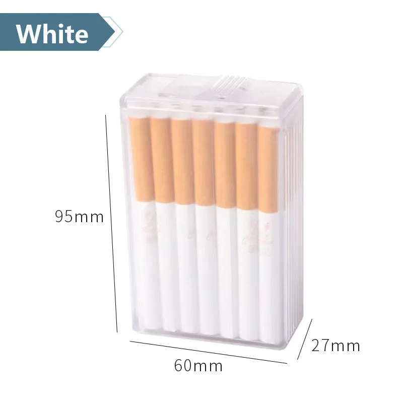 20-Slot Universal Cigarette Case l Fits 6.5/7.5/8.0mm Hand Rolled & Regular | Large Capacity Flip-Top Box with Thick Shell view 4