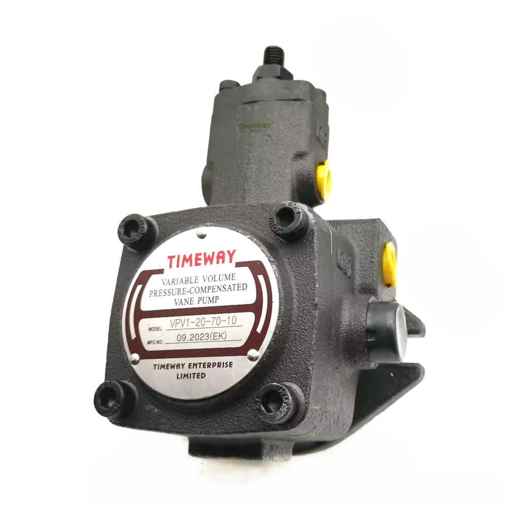 TIMEWAY V1VP Variable Volume Pressure-compensated Vane Pump V1VP-20-70-10 Hydraulic Vane Oil Pump