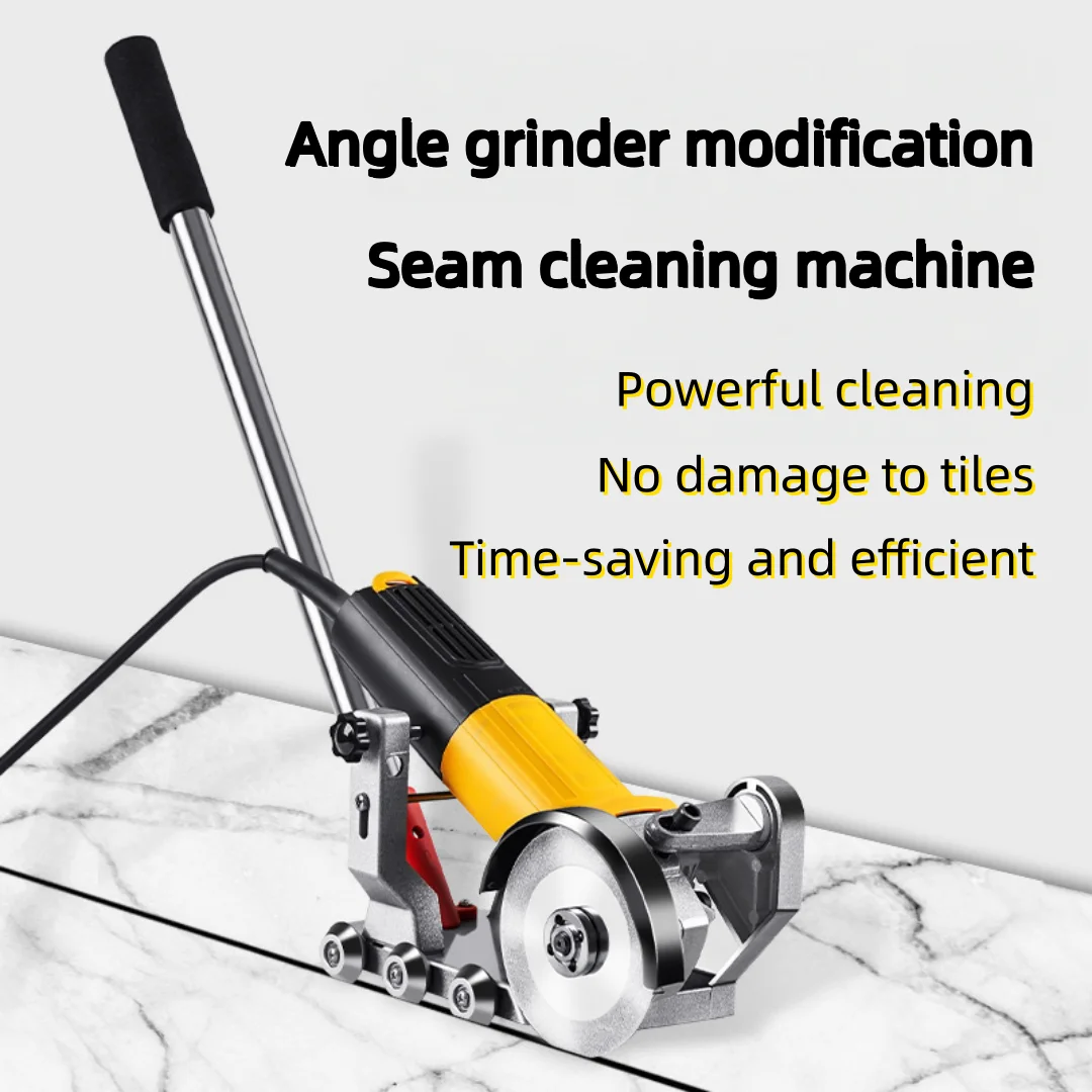 Electric tile grout cleaner, tile tile cutting groove, cleaning and polishing machine