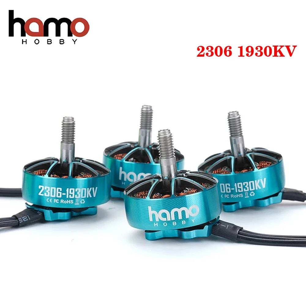 

Бесщеточный двигатель Hamo HOBBY 2306 1930KV 4-6S LIPO для 5-дюймового дрона Freestyle RC FPV