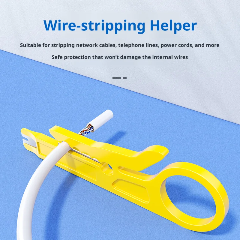 SAMZHE Wire Stripper Knife Crimper Pliers Crimping Tool Cable Stripping Wire Cutter Multi Tools Cut Line Multifunctional Tools