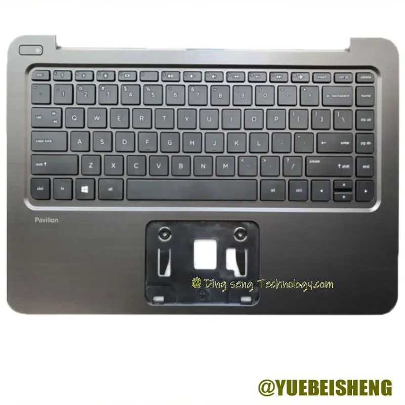 

YUEBEISHENG New for HP pavilion X360 13 13-B 13-B000 palmrest US keyboard upper cover 769232-001