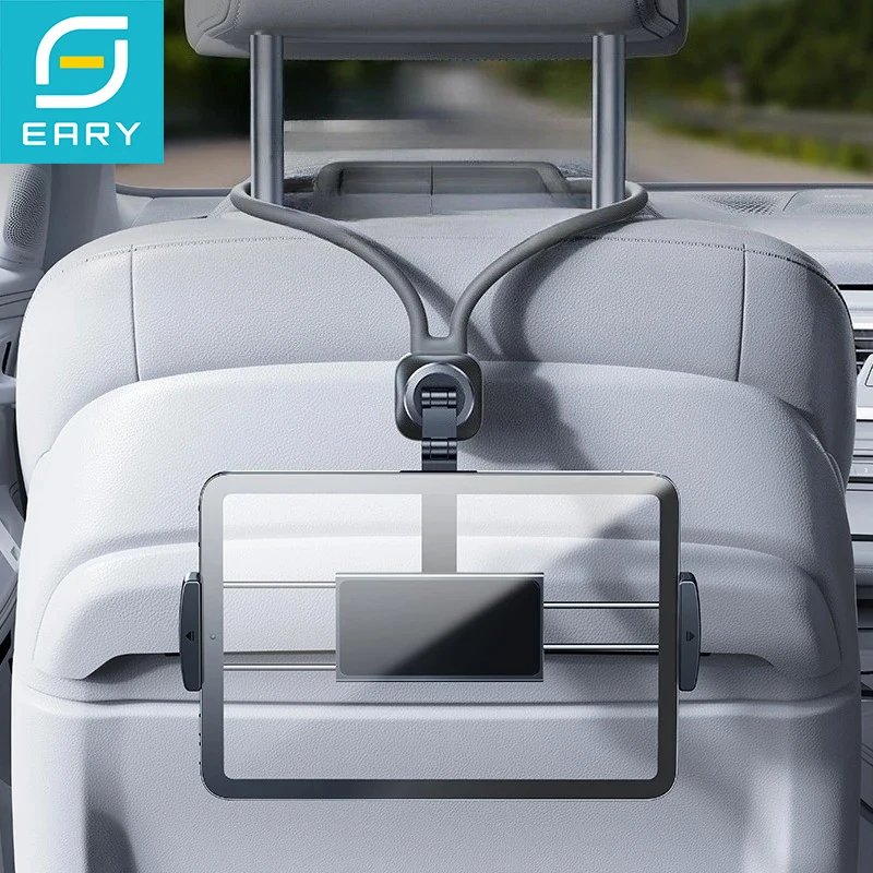 

Eary Flexible Car Back Seat Tablet Holder Phone Stand 360°Rotatable Tablet Bracket for Sports Seat Universal Vehicle Accessories