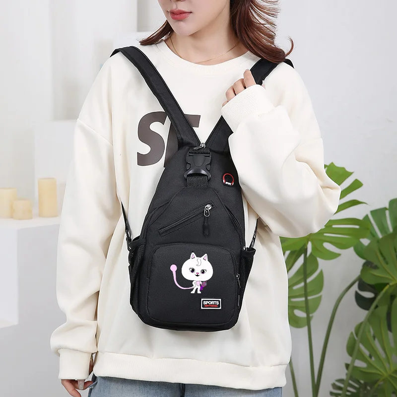 

Cartoon Gabby Dollhouse New Anime Character Backpack Pandy Paws Mama Cat Outdoor Fashion Boys Girls Student Back To School Gifts