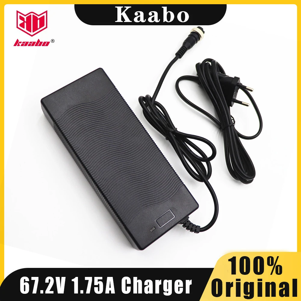 Original Charger for Kaabo 67.2V 1.75A For Kaabo Mantis 10 60V 8.2ah King GT 60V 24Ah Electric Scooter Accessories