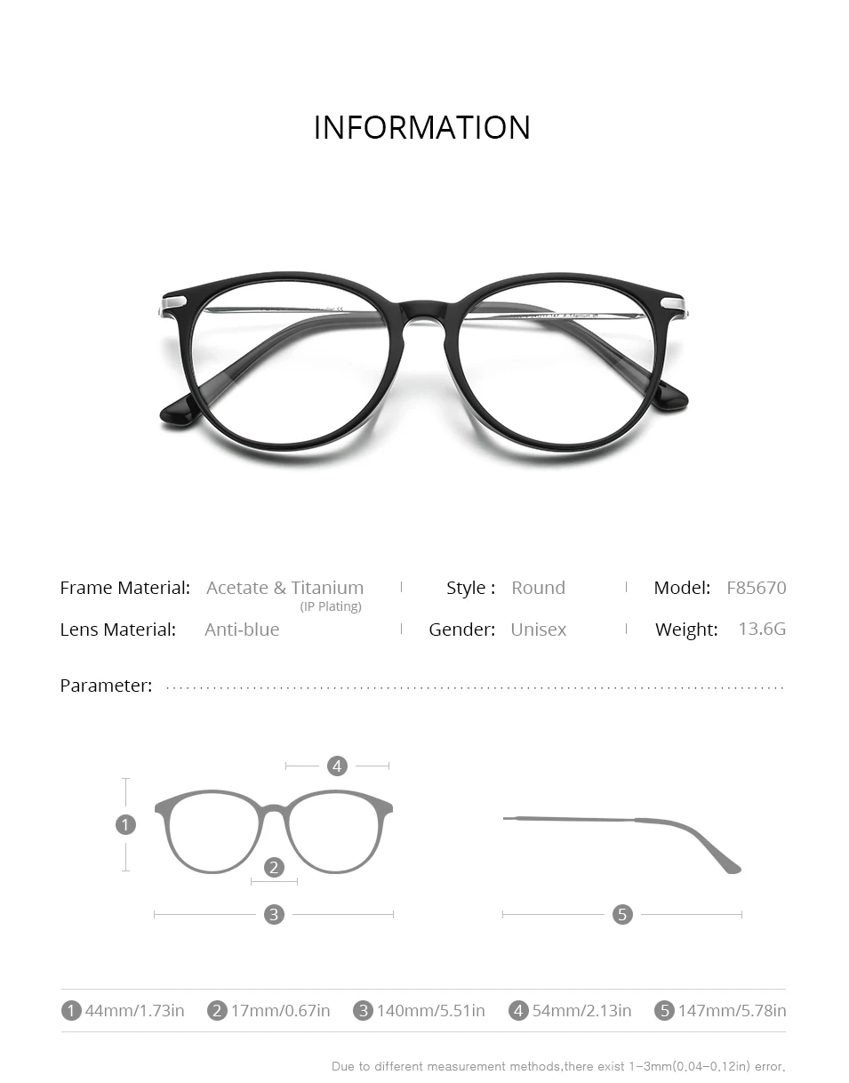 FONEX Acetat Titan Brille Rahmen Männer Marke Design Vintage Retro Quadratische Brillen Frauen Spektakel Japanische Brillen 85668 – Detail 12