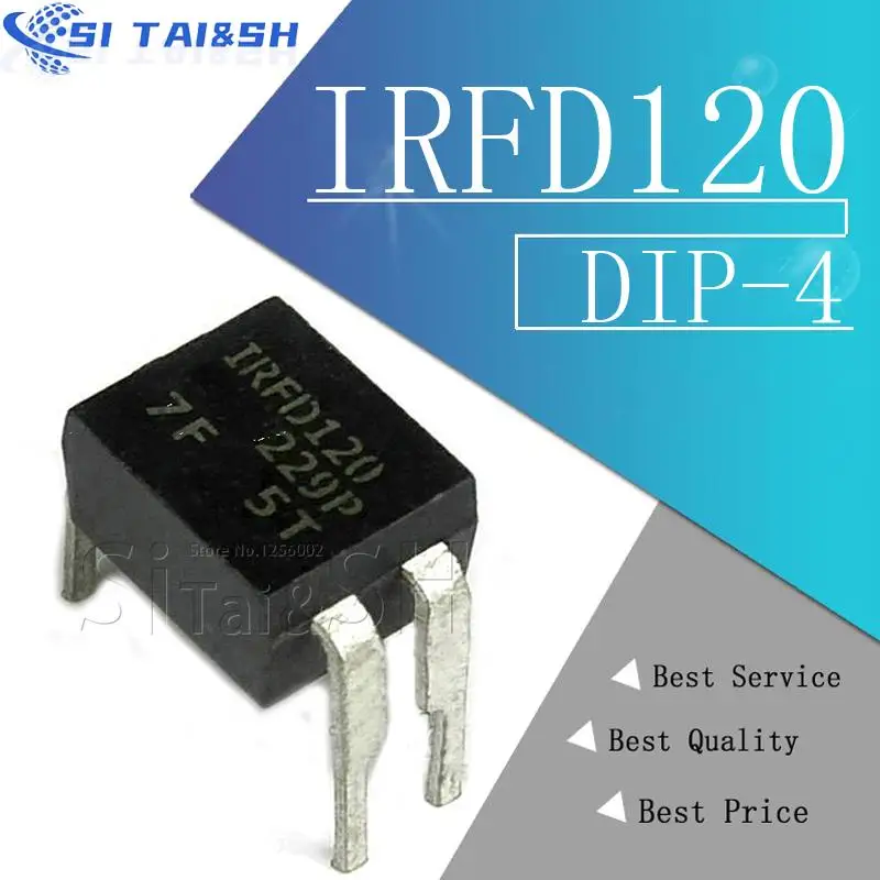 10pcs/lot IRFD110 IRFD120 IRFD123 IRFD220 IRFD9020 IRFD9024 IRFD9110 DIP-4