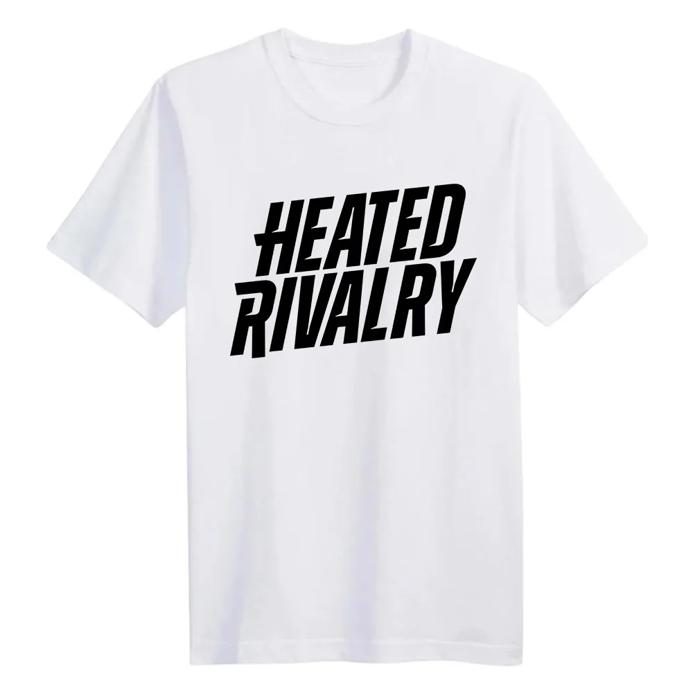 

Women Tshirt Heated Rivalry Logo Tee Unisex Streetwear Short Sleeve Loose Cotton T-shirt TV Graphic Printing Tshirts Fashion