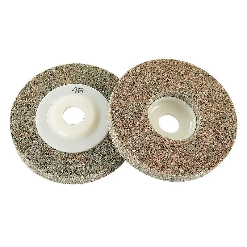 10pcs/Set 4 Inch 100mm Sponge Fiber Diamond Polishing Pads for Polishing Wet Using Stone Buff Granite Marble Polishing Pads