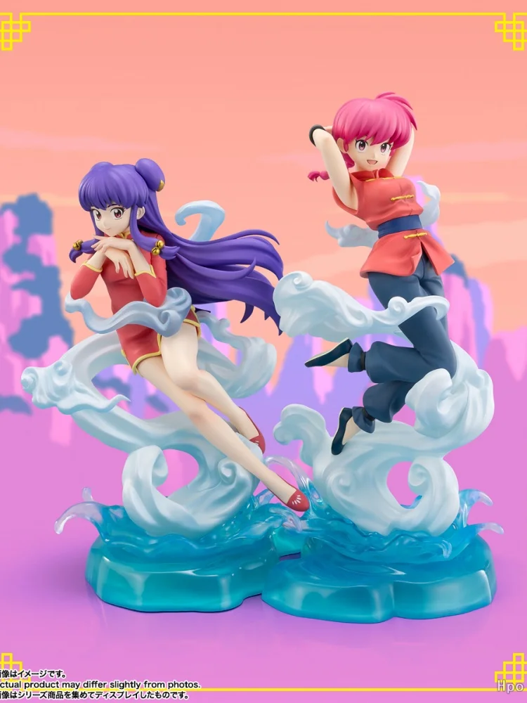 [متوفر] لعبة أنيمي بانداي الأصلية Ranma1/2 Figuarts Zero Chouette Ranma شامبو نموذج لجسم مجموعة هدية فتاة مزخرفة