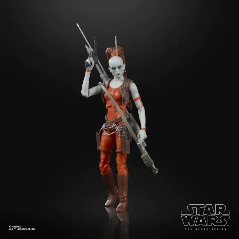 Original Hasbro Star Wars The Black Series THE CLONE WARS AURRA SING Anime Figures Toys Collection Models view 3