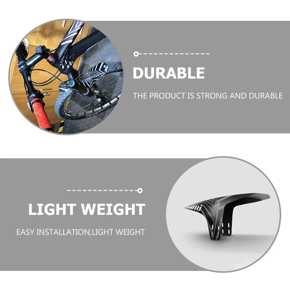 

Reflecting Simple Design Smooth Surface Wide Application Bike Riding Supply Cycling Tyre Mudguard Cycling Mud Guard