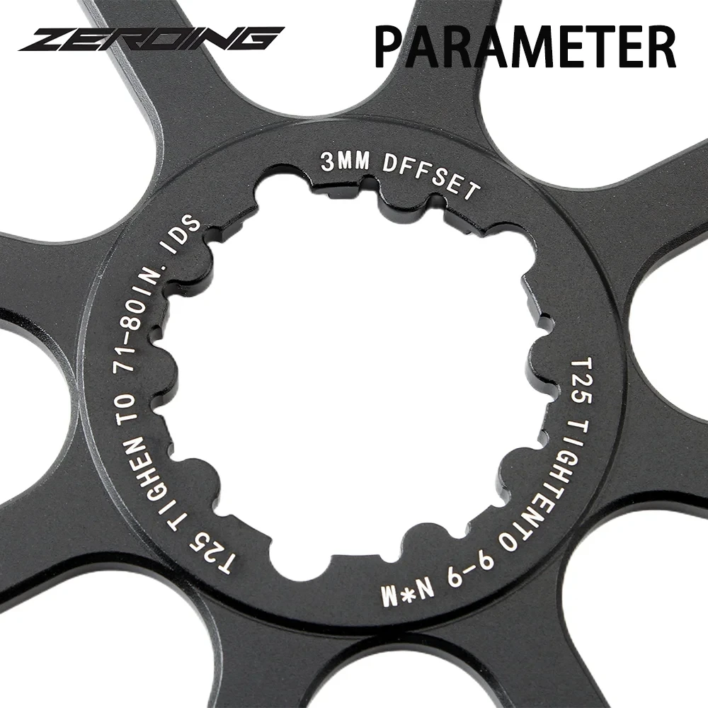 ZEROING Road Bike Chainring 40/42/44/46/48/50/56T Folding Bicycle Chain Wheel 8/9/10/11/12 Speed Gravel Chainwheel