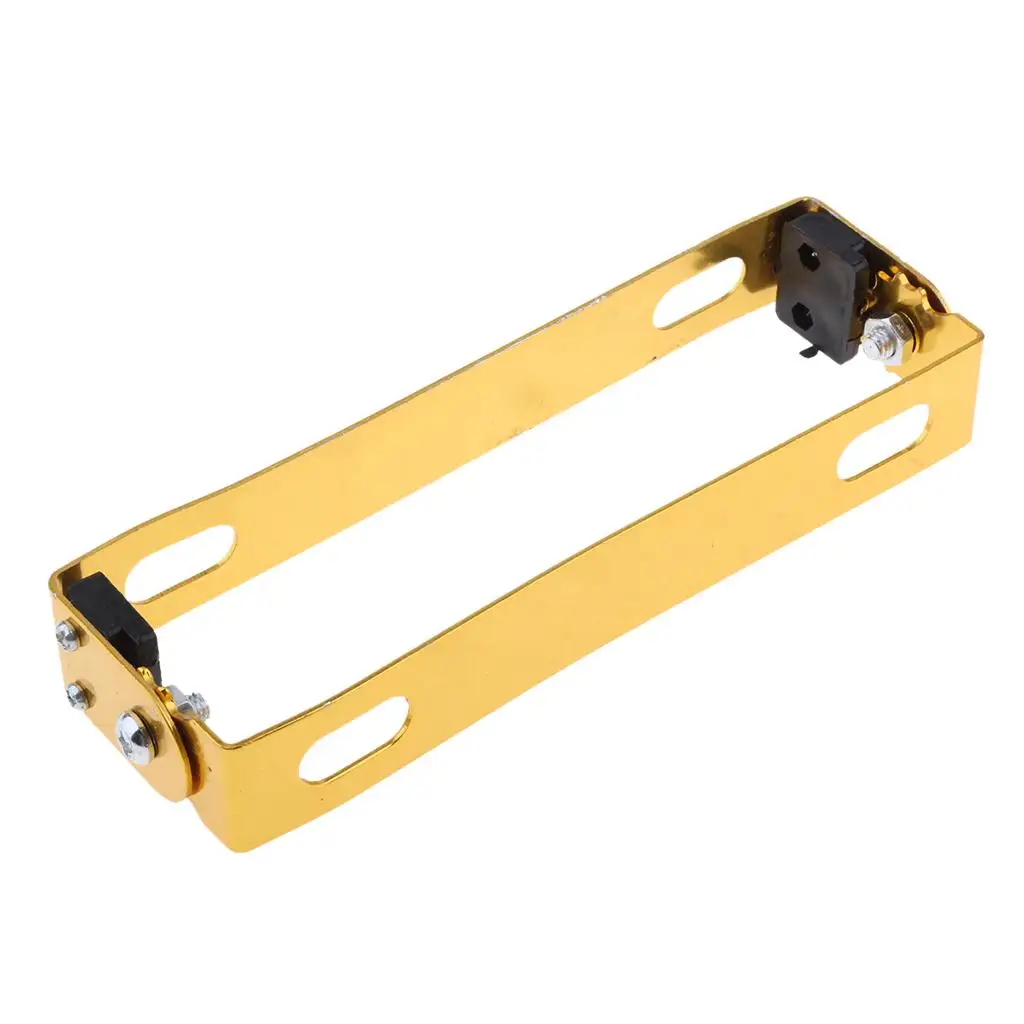 Motorcycle Adjustable License Plate Holder Mount Durable Aluminum Angle Frame Bracket Universal Fit for Road Bikes