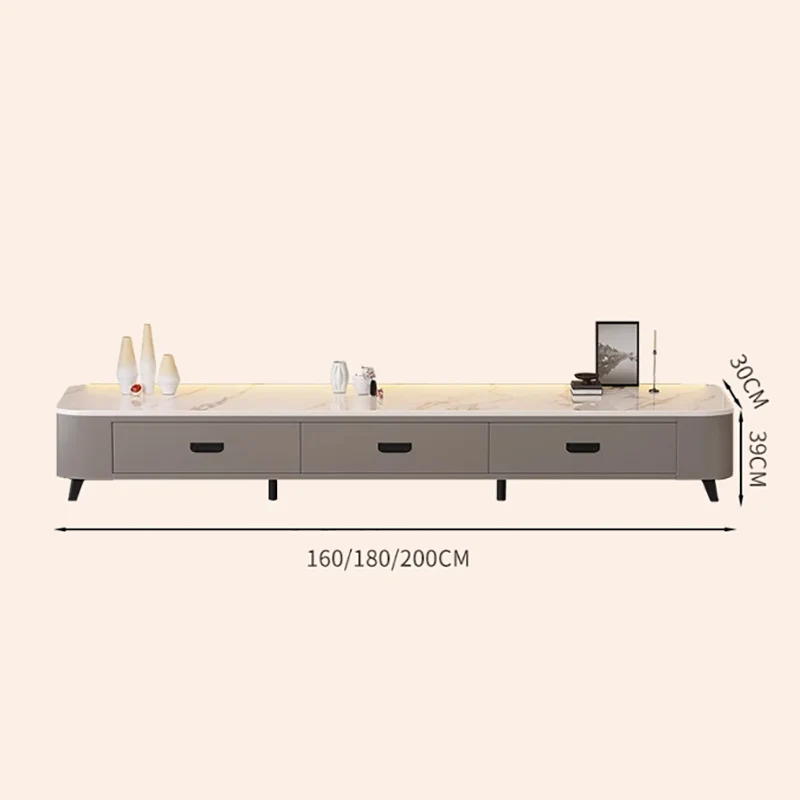 Storage Luxury Tv Cabinet Modern Custom Decoration Nordic Tv Cabinet Drawers Vintage Meubles Tv De Salon Living Room Furniture
