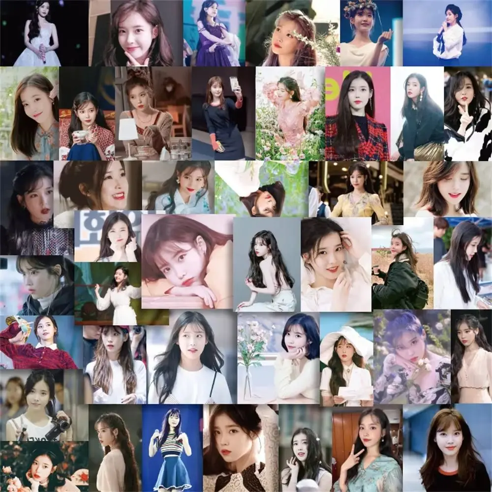 50PCS Hot Kpop Fema… - image