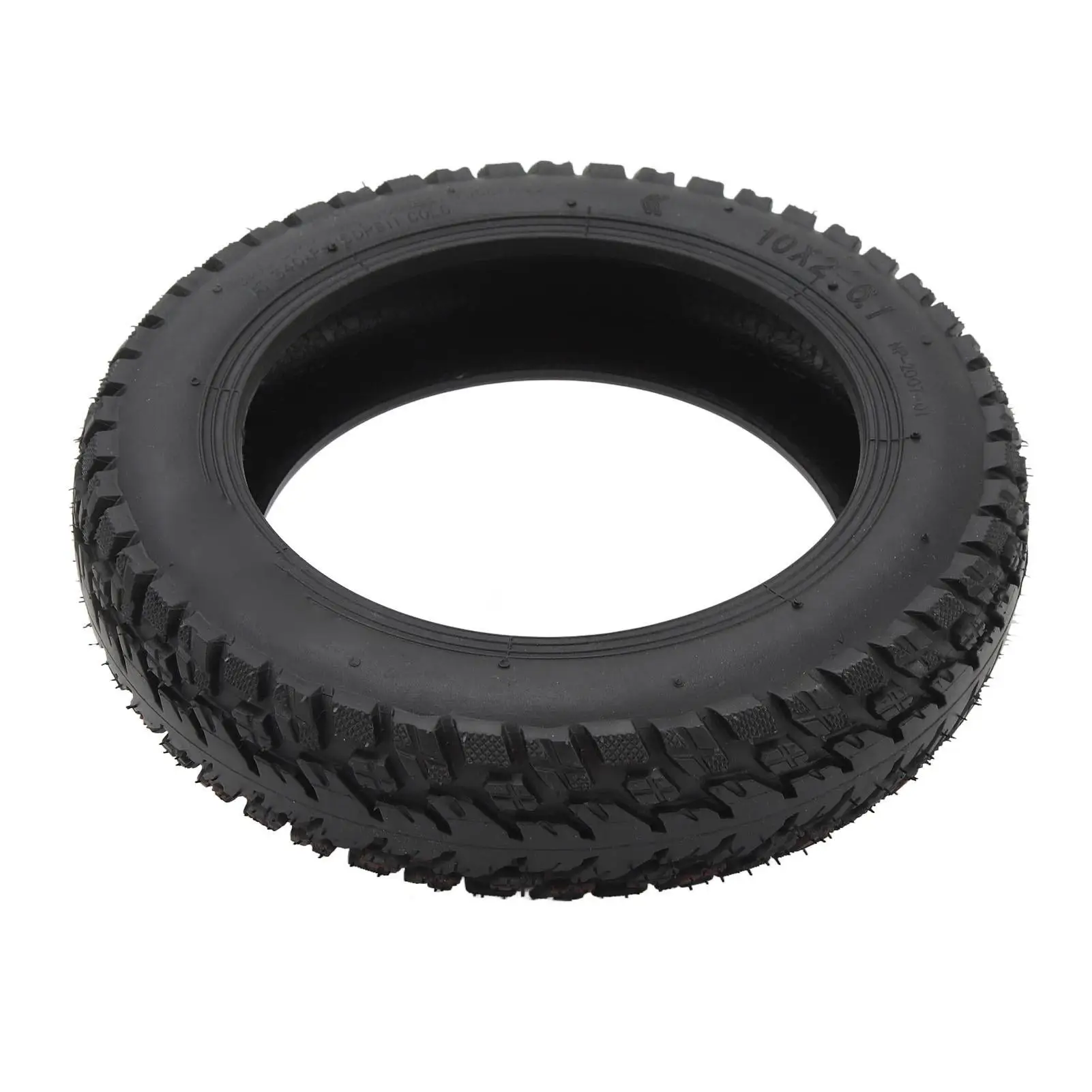 10 Inch Electric Scooter Tire - Impact Resistant 10x2-6.1 Rubber, Easy Install for stable Driving & Comfort