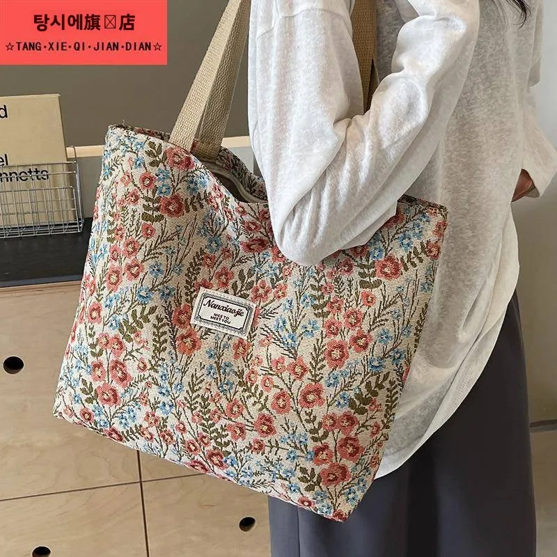 grande-capaci-floral-bolsa-de-lona-feminina-2025-nova-faion-versatil-unico-oulder-bolsa-ins-estudante-classe-saco-na-moda