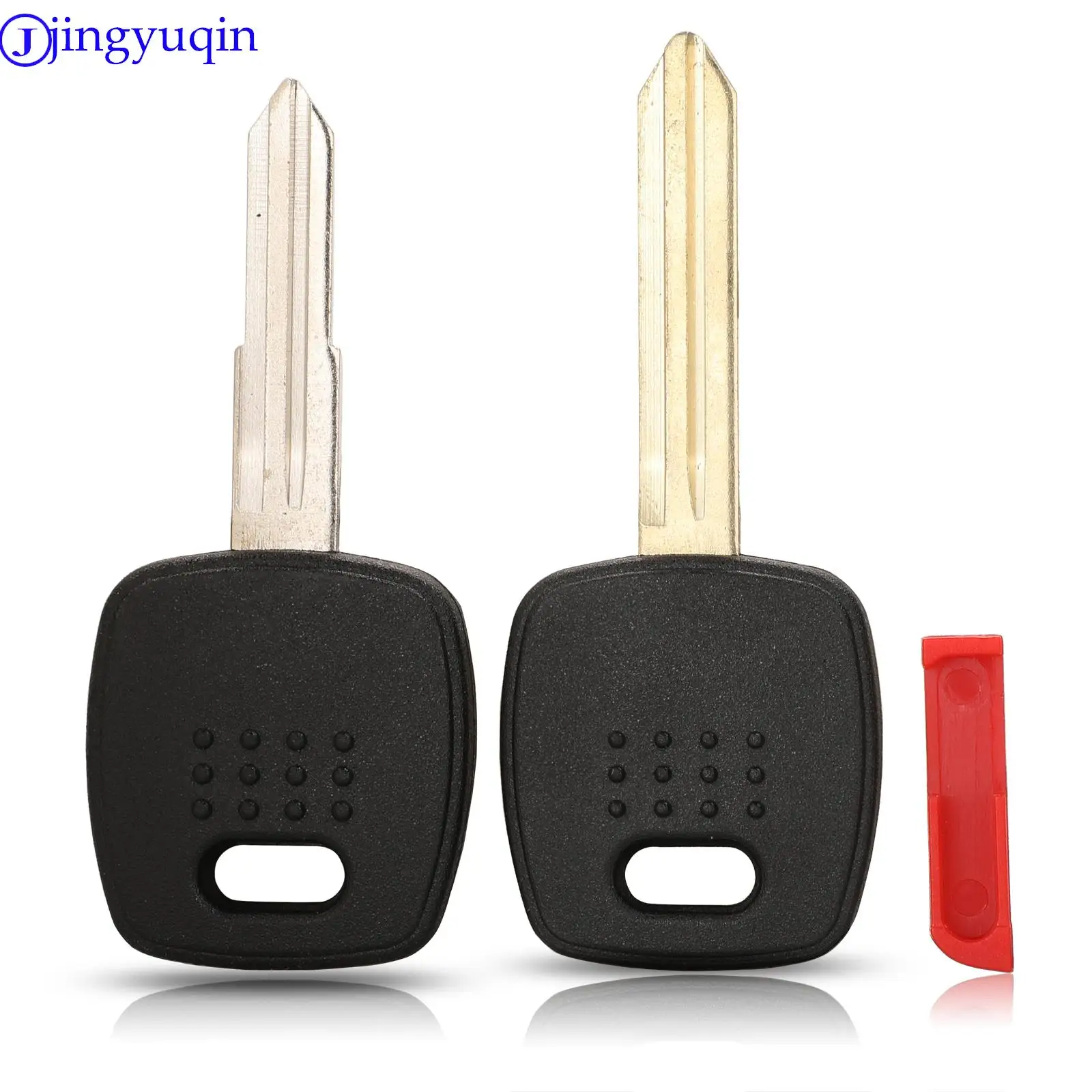 

jingyuqin New Remote Transponder Chip Holder Car Key Blank For Nissan Case With Chipset Part