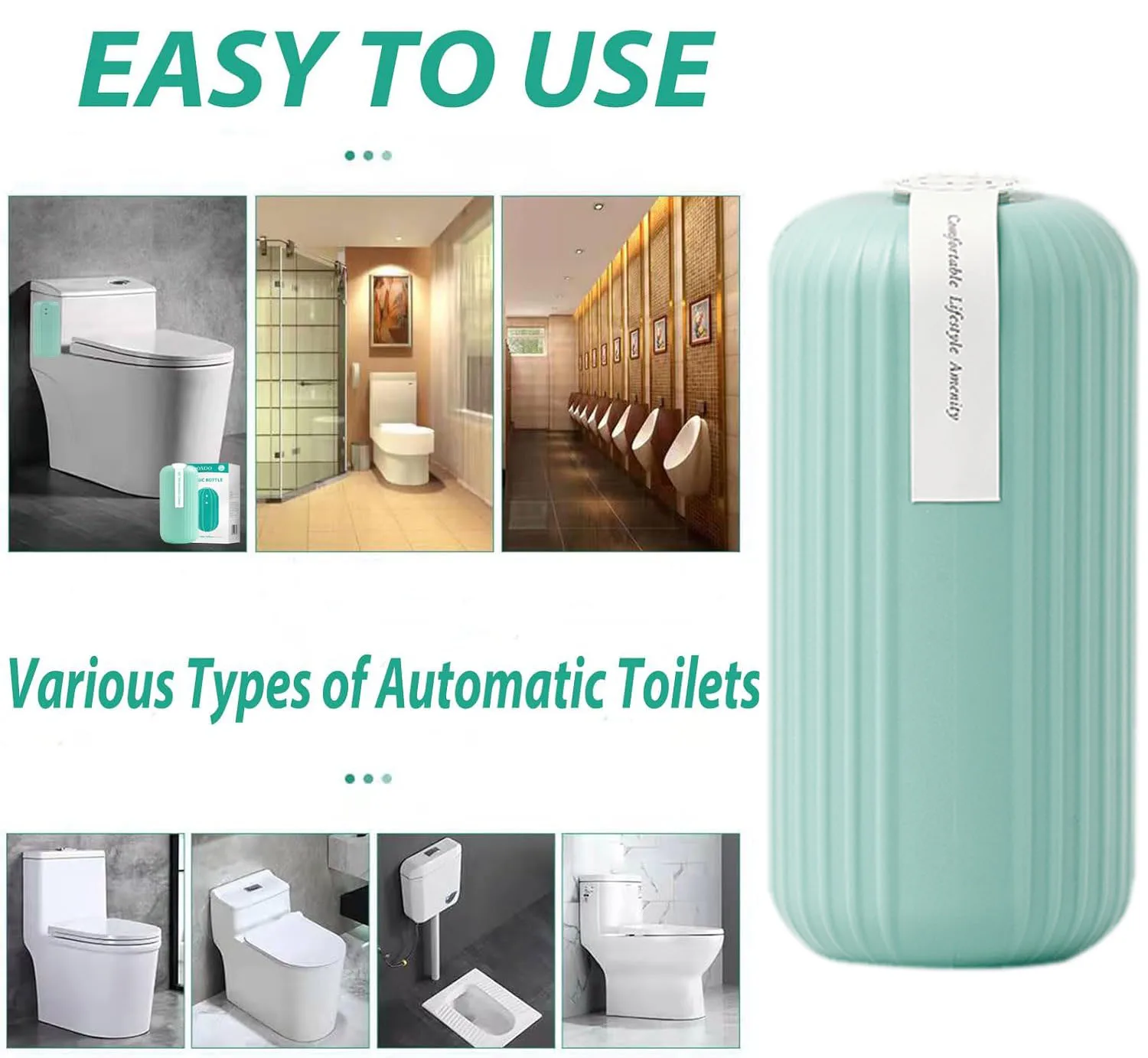 1/4/8 Pcs Toilet Cleaner Automatic Toilet Cleaner Toilet Cleaning Toilet Cleaner image 5