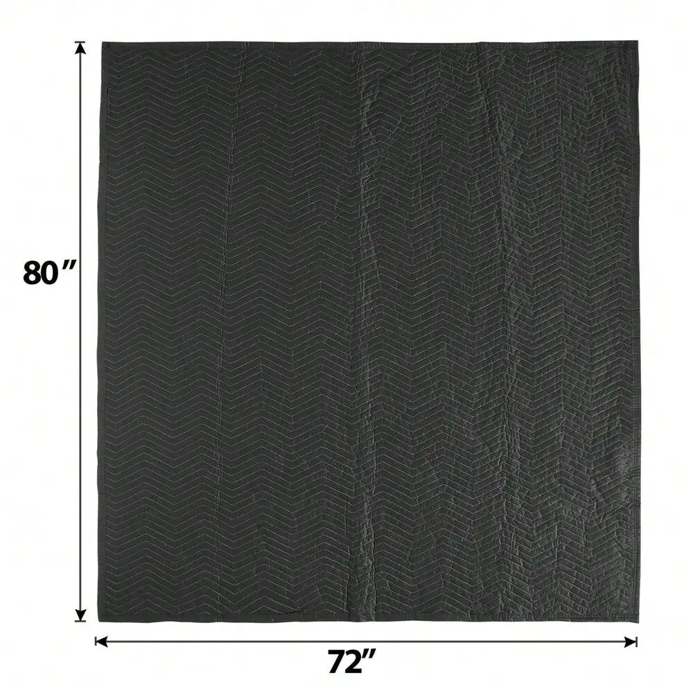 ย้ายผ้าห่ม 72 "x 80" (30lb/dz) 6 Pack เฟอร์นิเจอร์การจัดส่งบรรจุผ้าห่มแผ่น