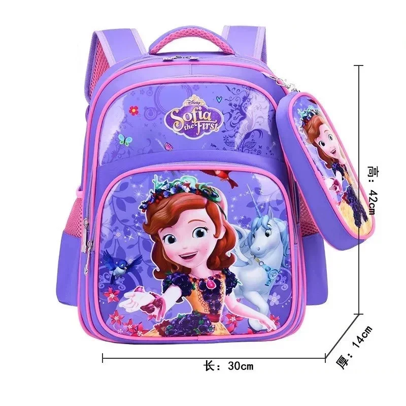 Disney Frozen Elsa Anna Cartoon Schoolbag Girls Backpack Children Primary School Schoolbag Children Backpack Schoolbag Mochila