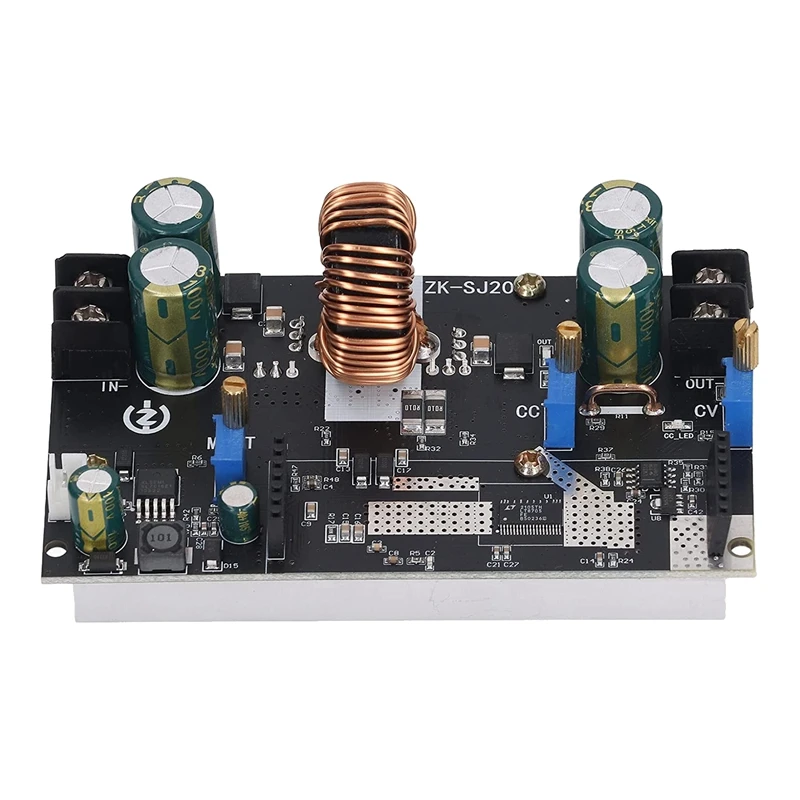 MPPT Module Potentiometer Adjustment DC 7-80V Input 300W 20A DC 1.4-79V Output MPPT Regulating Voltage Overpower Protection