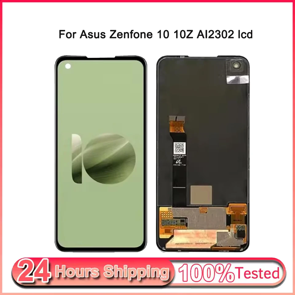 Tested 5.92'' LCD AMOLED For Asus Zenfone 10 10Z AI2302 lcd Display Touch Screen Digitizer Assembly For Zenfone10 10z Display