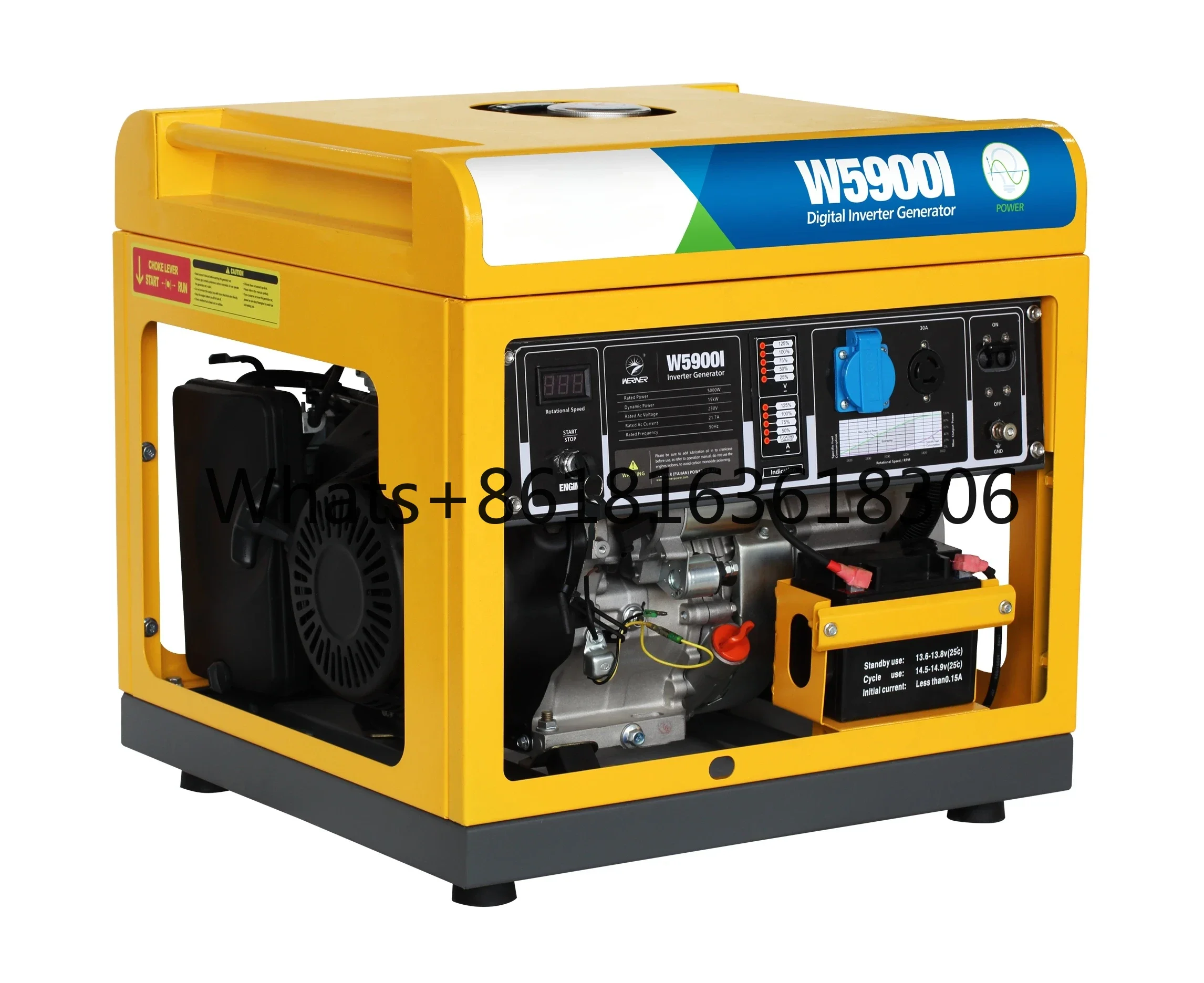 5000w digital gasoline generator Chinese factory