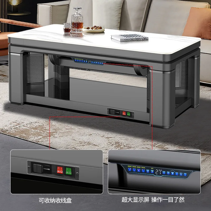 

Lifting coffee table electric heater table living room household electric heating table
