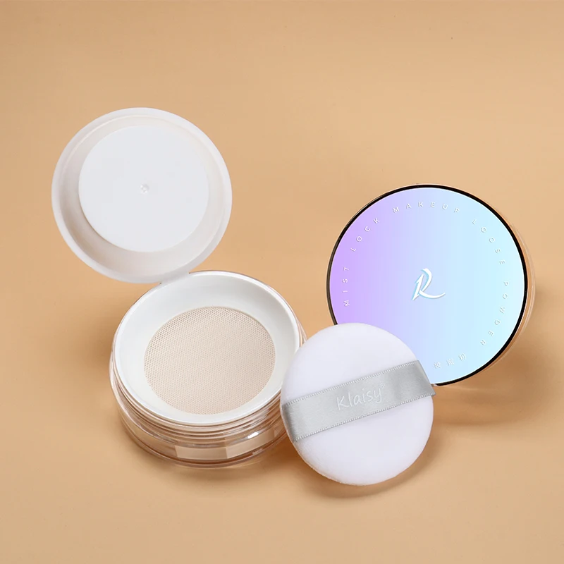 Klaisy 10G Soft Mist Loose Setting Powder Silky Makeup Face  Long-lasting Conceal Oil-Control Waterproof Flawless Powder