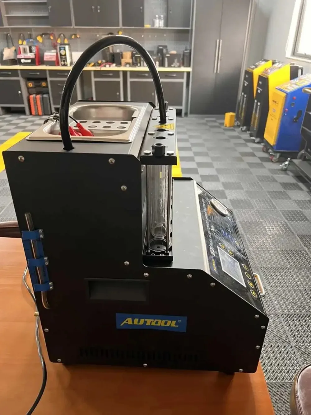 GDI EFI FEI 6気筒 110V-230V ピエゾ式燃料噴射装置クリーナーテスト AUTOOL CT500 燃料噴射装置クリーナー＆テスターマシン