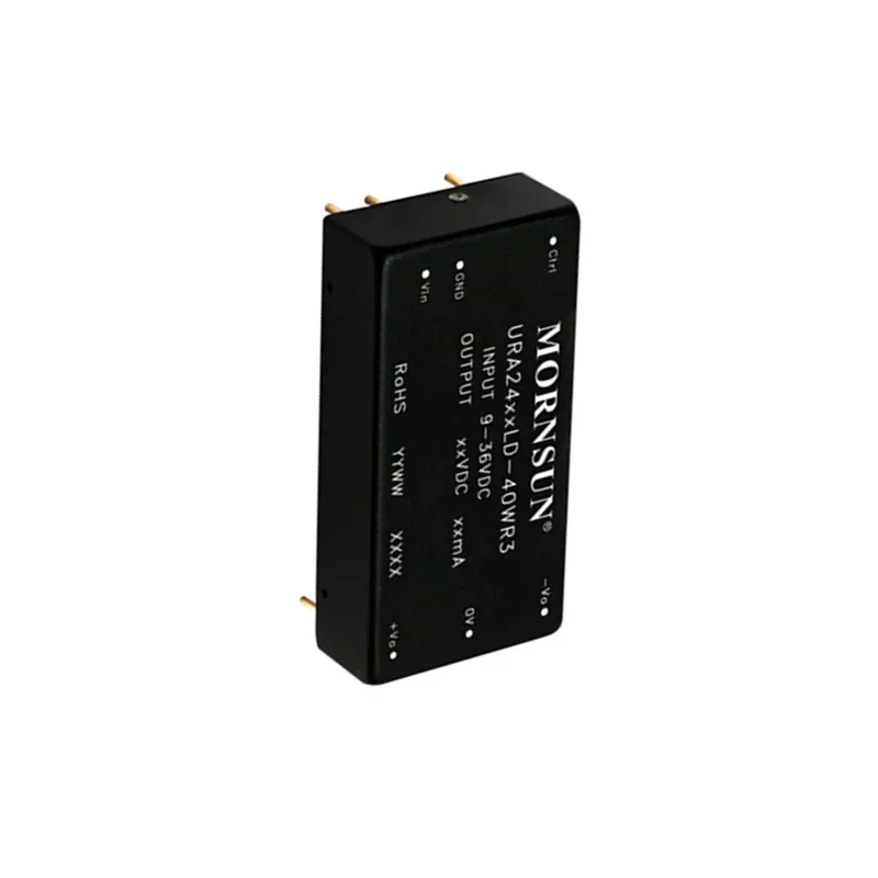 DC-DC Power Supply 24V to ±12V  ±15V Step Down Module 40W Isolated Voltage Regulator MORNSUN URA2412LD-40WR3 URA2415LD-40WR3