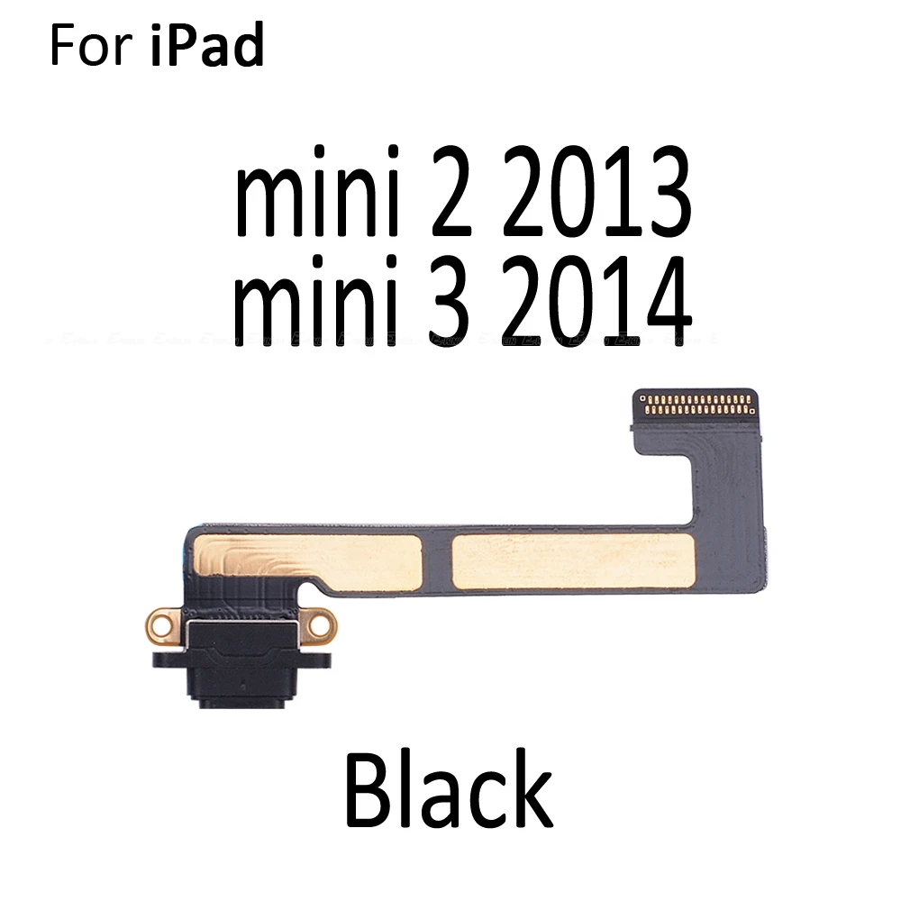 USB Charging Port Dock Plug Connector Charger Flex Cable For iPad Air mini 2 3 4 5 6 4G WiFi