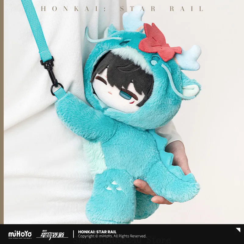 

Presale MiHoYo Anime Cosplay Halloween Honkai: Star Rail Male Dorm Chibi Series - Dan Heng Fluffy Crossbody Bag