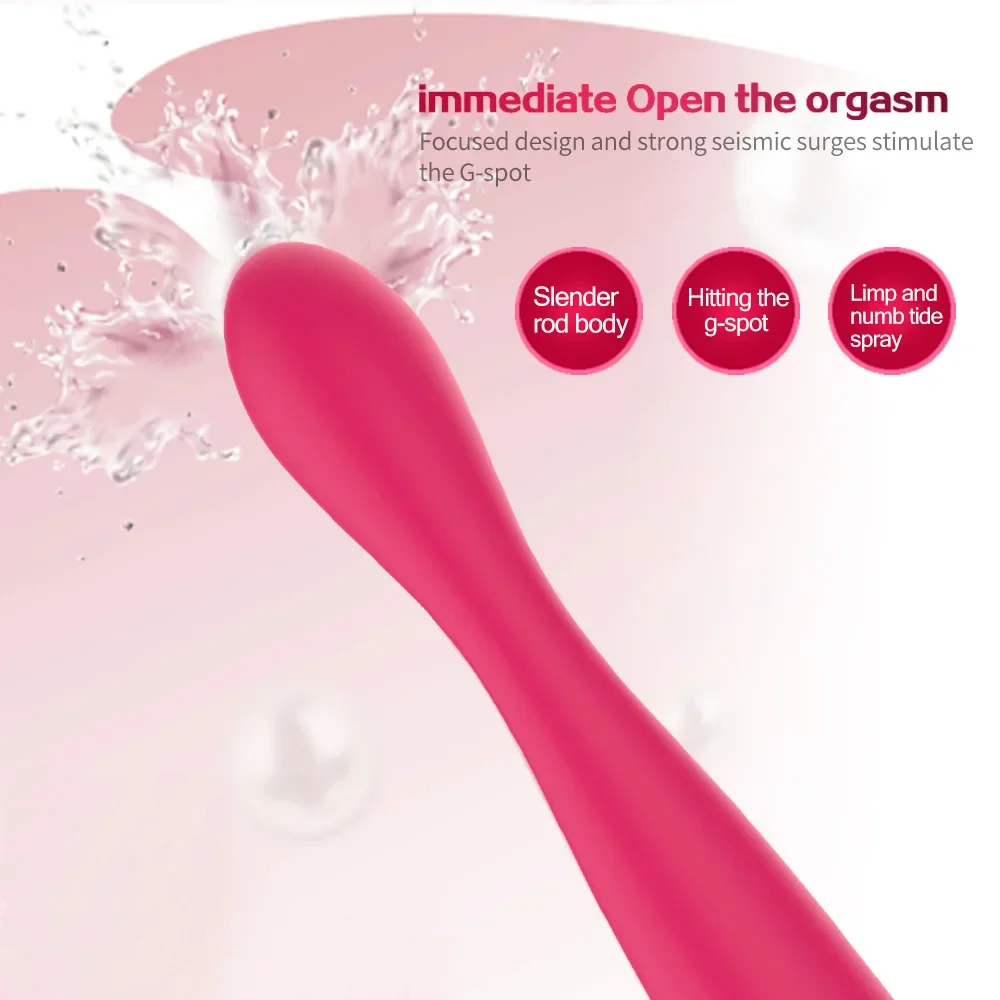 10 Frequentie Mini Vibrator Vrouwelijke Seksspeeltjes Av Toverstaf Vaginale Machine Zachte Dildo Massage G-Spot Orgasme Stimulator Tooys Sexy Vrouwen