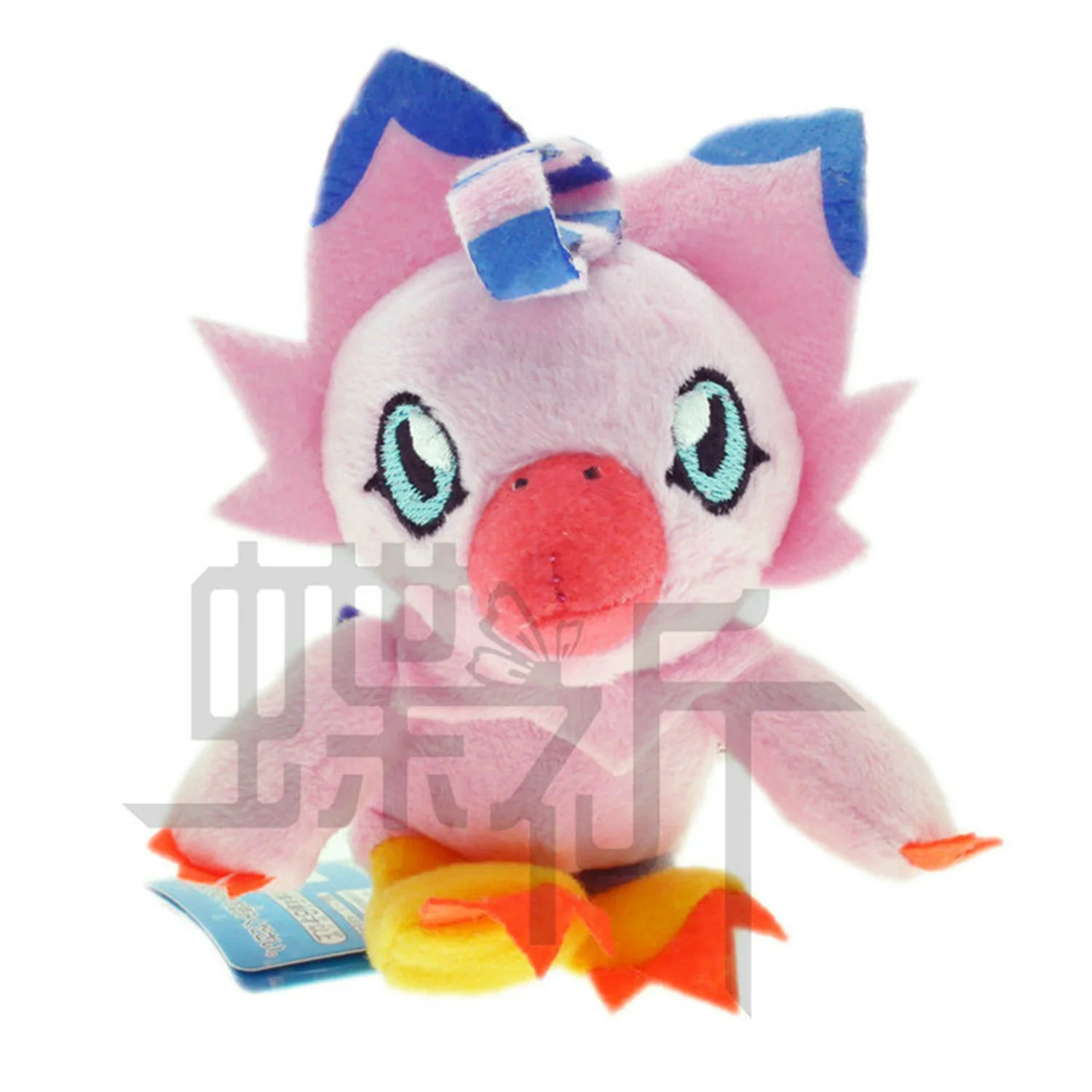 

Digimon Piyomon милая кукла-подвеска плюшевая игрушка подарок для мальчиков и девочек подарки на Рождество и день рождения