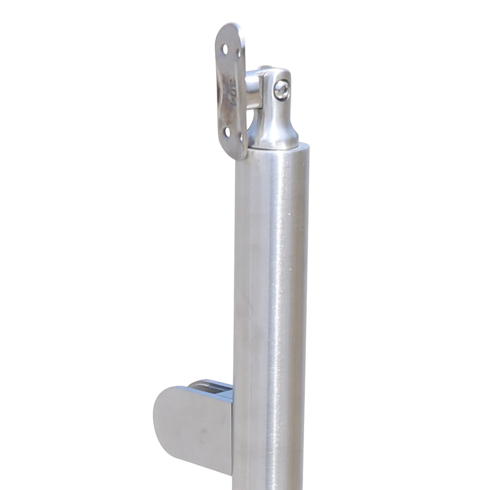 Stainless Steel Railing Post 110cm | With Top Base, Fit 8-12mm Glass 110cm SS Railing Post